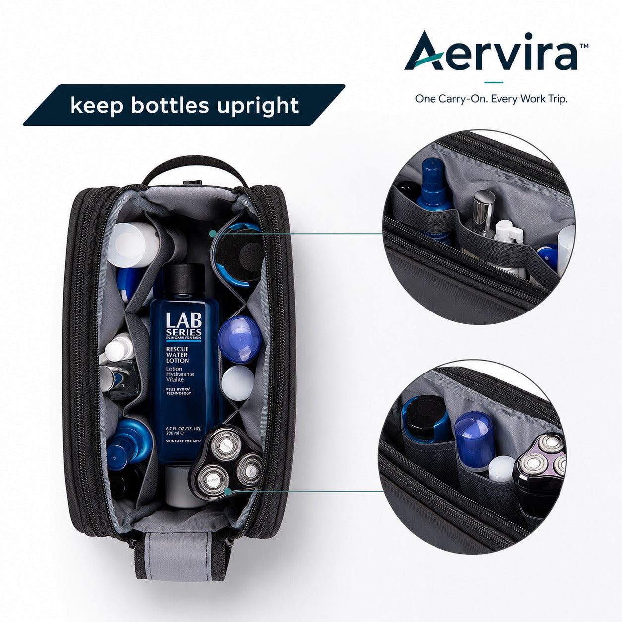 Aervira™ Toiletry Organizer