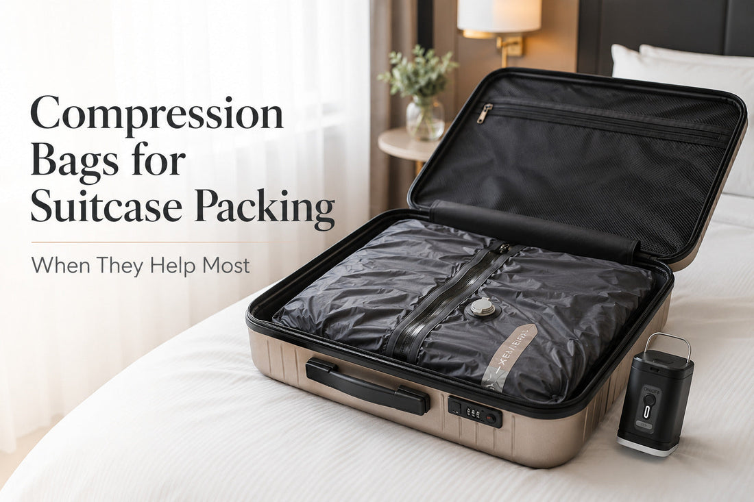 Compression Bags for Suitcase Packing: When They Help Most