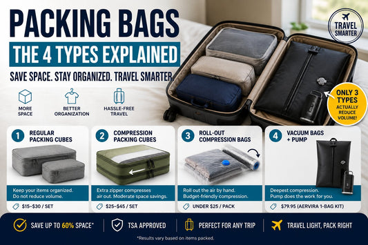 Packing Bags for Travel: The 4 Types Everyone Confuses