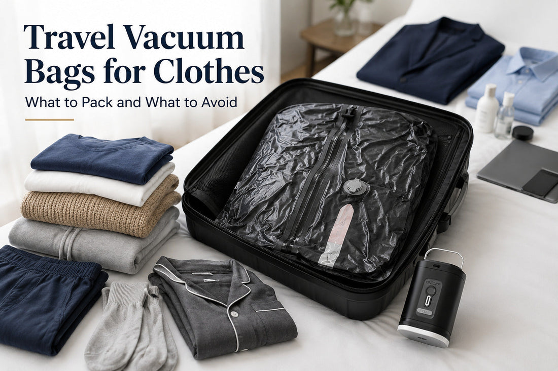 Travel Vacuum Bags for Clothes: What to Pack and What to Avoid
