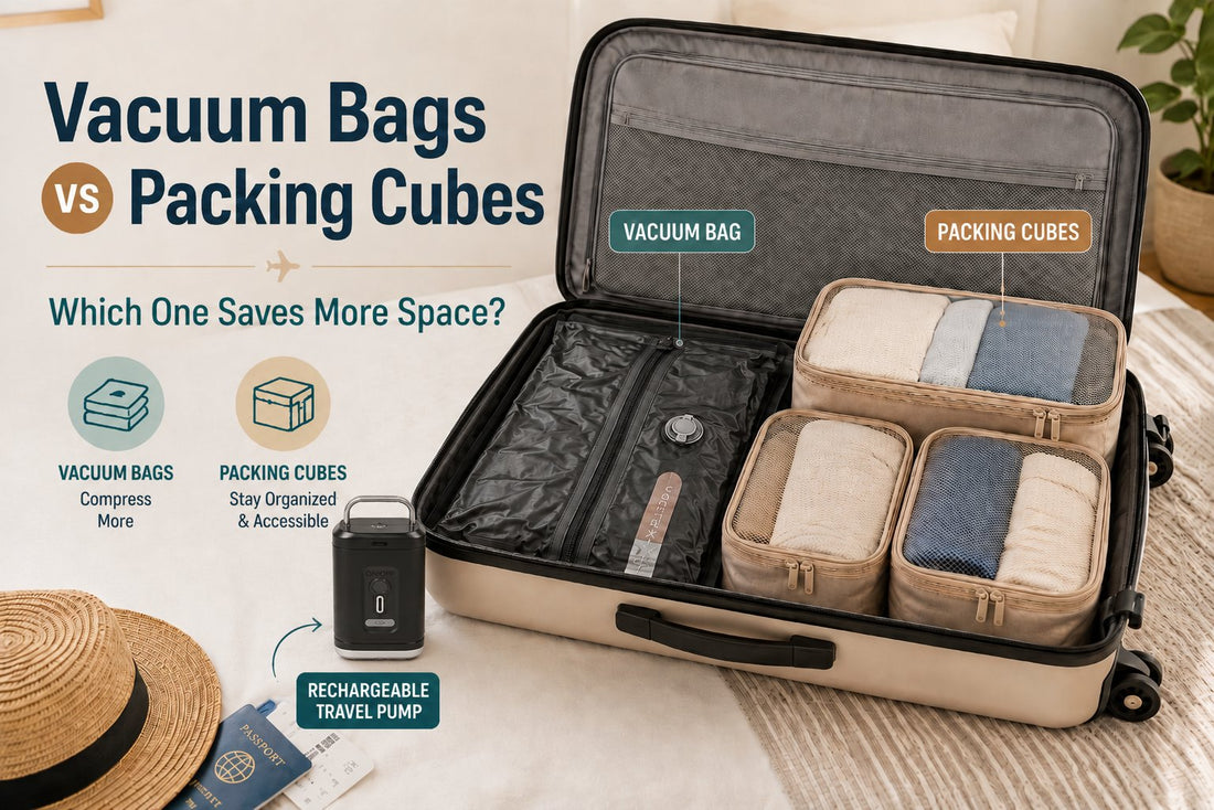 Vacuum Bags vs Packing Cubes for Travel: Which Is Better?