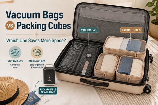 Vacuum Bags vs Packing Cubes for Travel: Which Is Better?