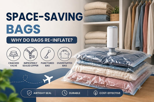 Why Space Saver Bags Puff Back Up (And How to Avoid It)