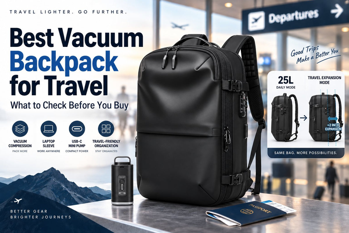 Best Vacuum Backpack for Travel: What to Check First