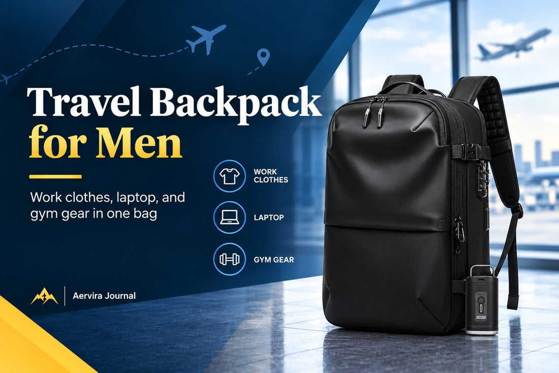 Travel Backpack for Men: How to Pick One for Every Trip