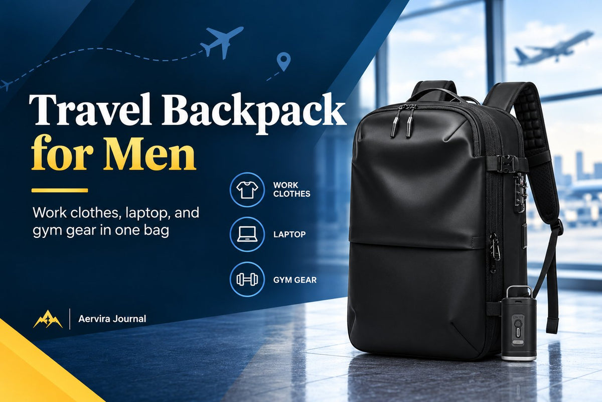 Travel Backpack for Men: How to Pick One for Every Trip