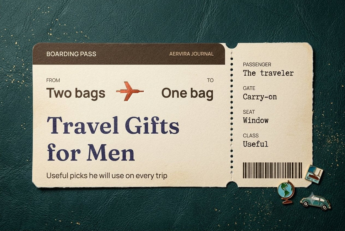 Travel Gifts for Men: Useful Picks He Will Use on Every Trip