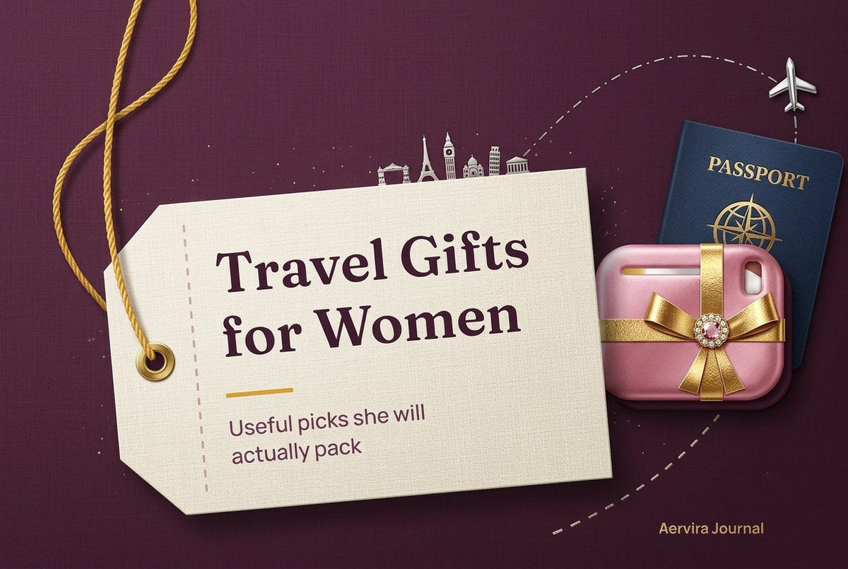 Travel Gifts for Women: Useful Picks She Will Actually Pack