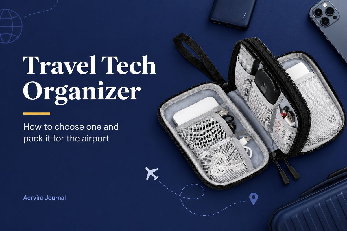 Travel Tech Organizer: How to Choose and Pack One (2026)