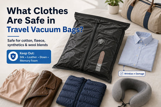 Travel Vacuum Bags for Clothes: What to Pack and What to Avoid