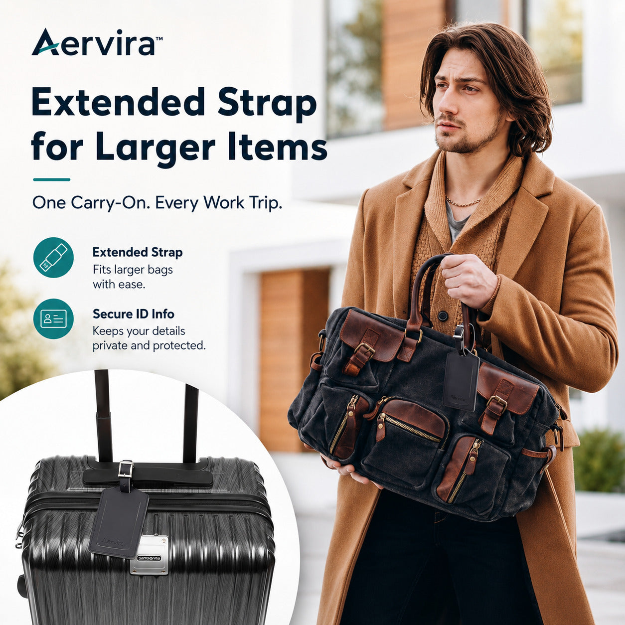 Aervira™ Luggage Tag