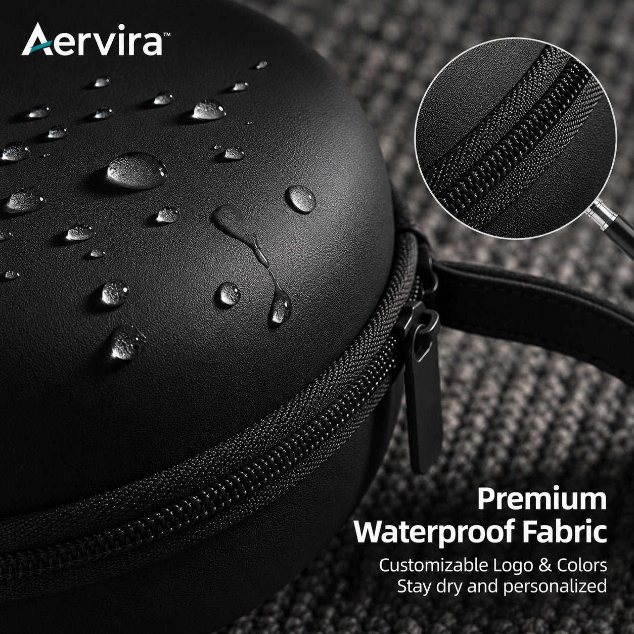 Aervira™ Memory Foam Travel Neck Pillow
