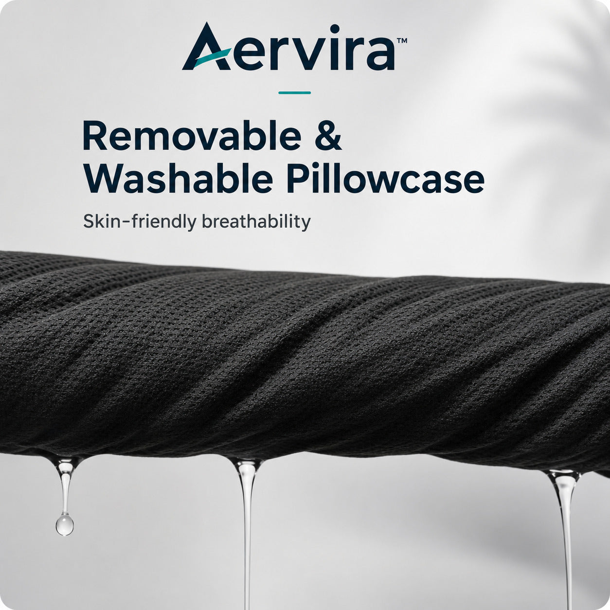 Aervira™ Memory Foam Travel Neck Pillow