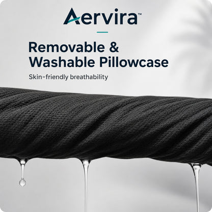 Aervira™ Memory Foam Travel Neck Pillow