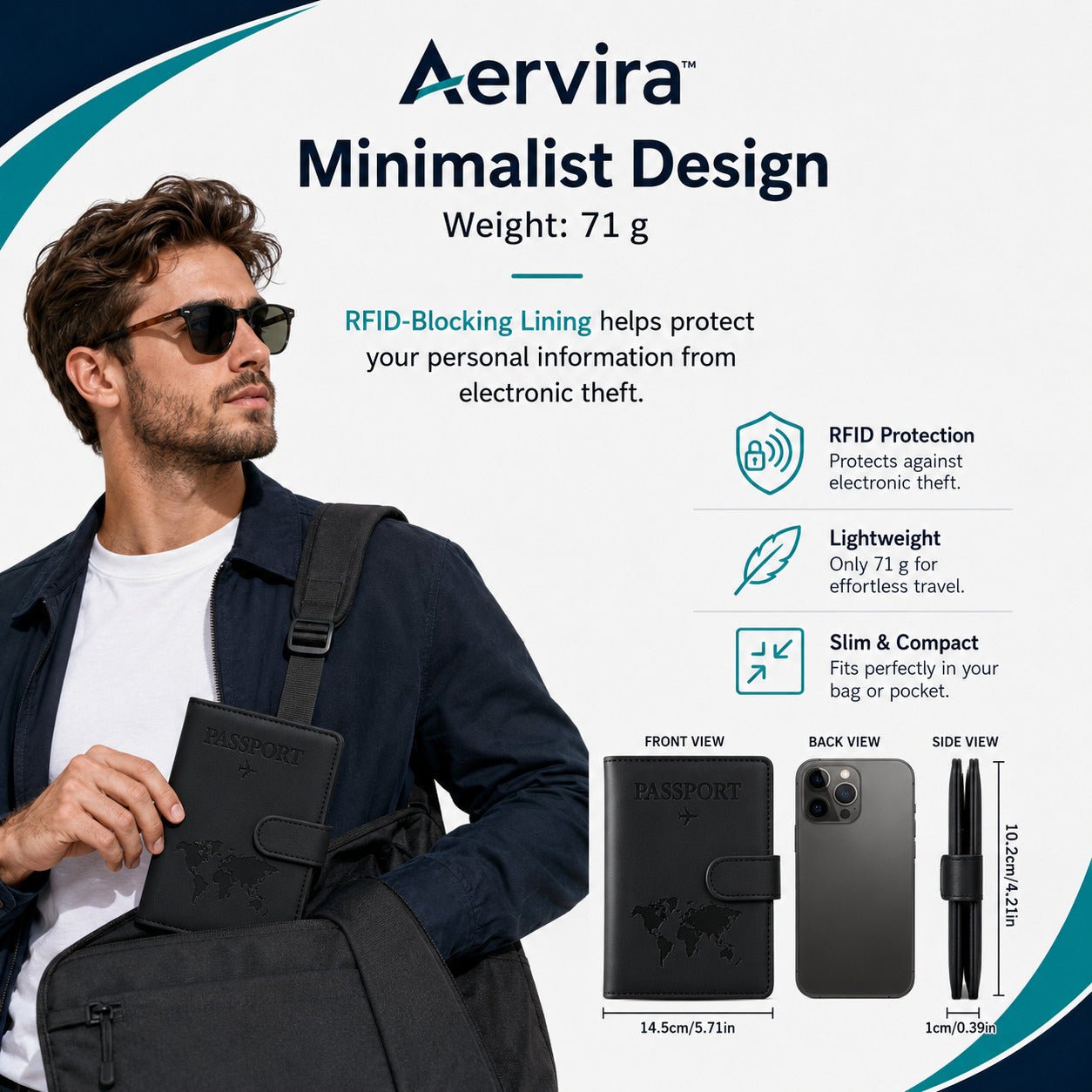 Aervira™ Passport Holder