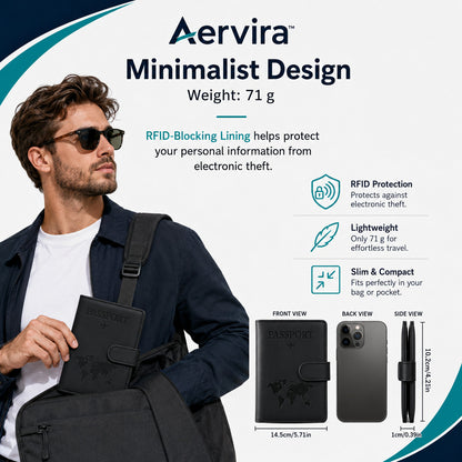 Aervira™ Passport Holder