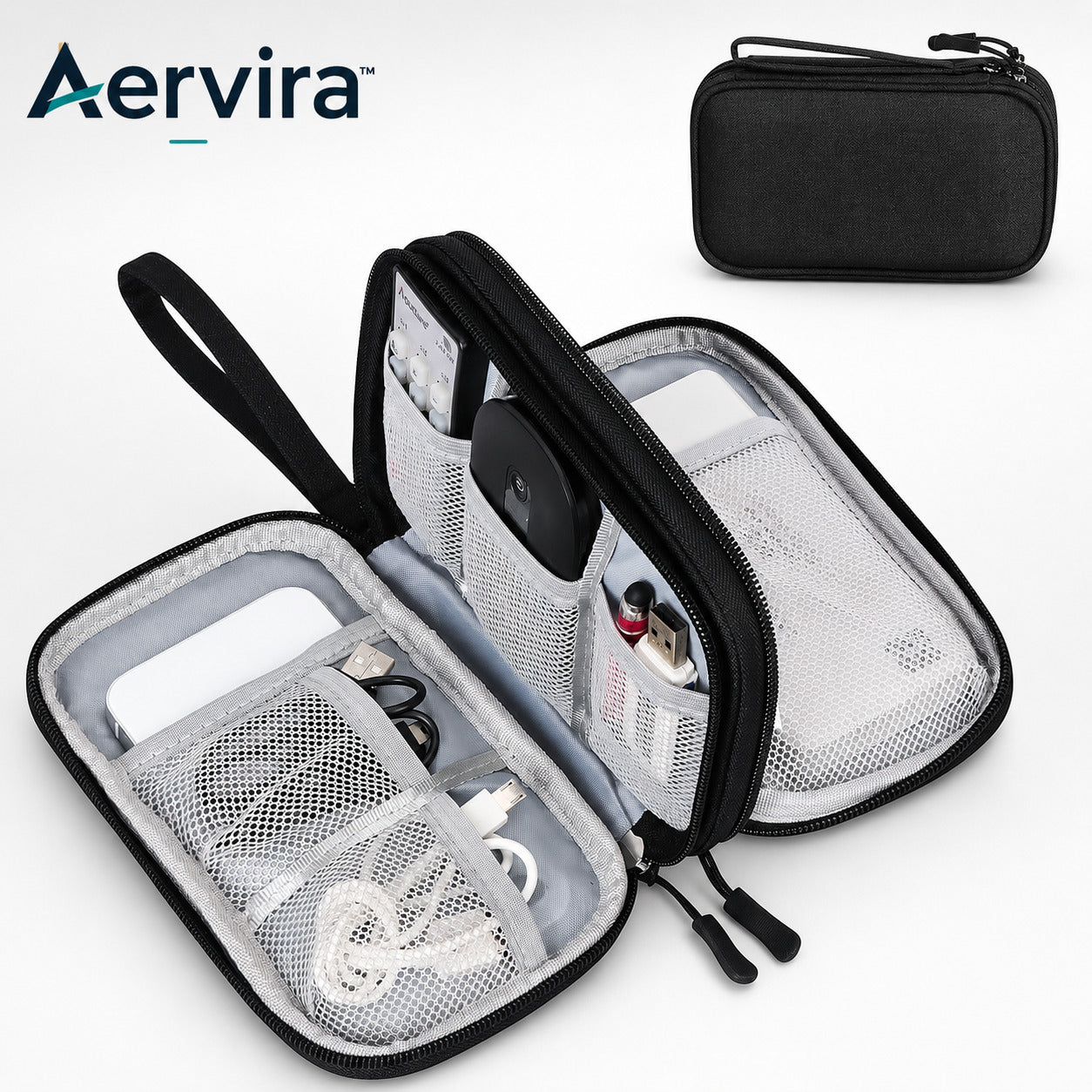 Aervira™ Tech Organizer Pouch