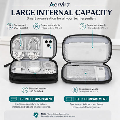 Aervira™ Tech Organizer Pouch
