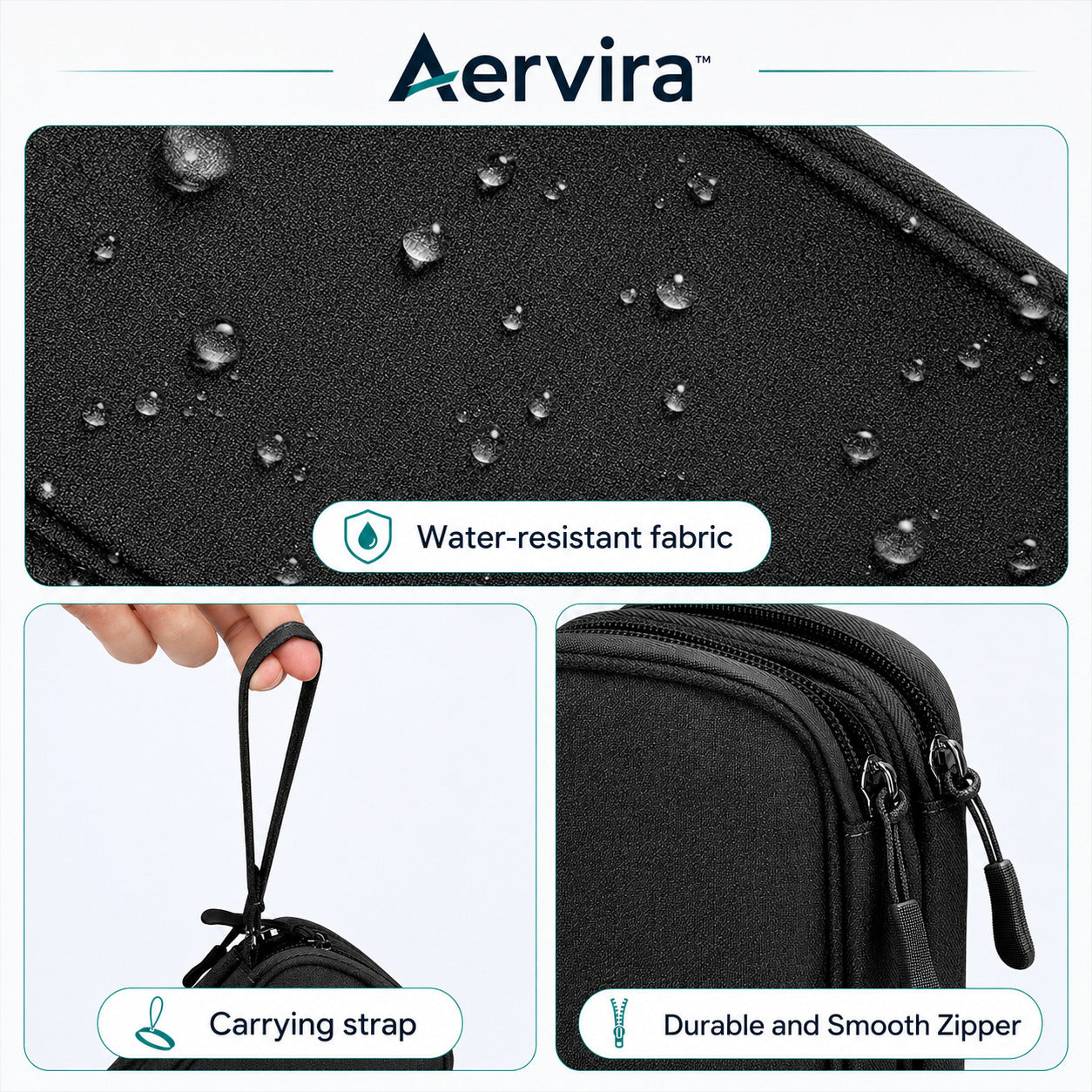 Aervira™ Tech Organizer Pouch