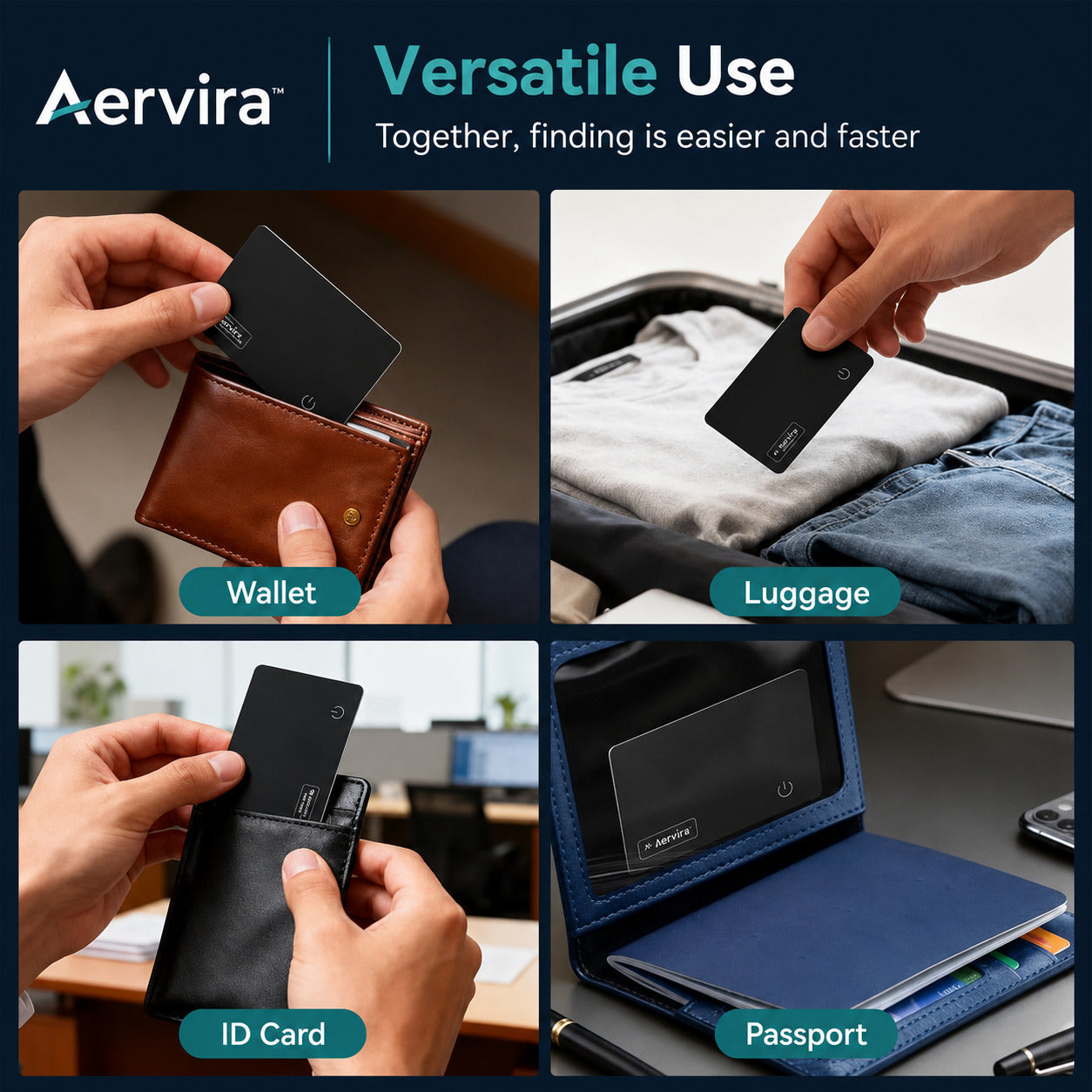 Aervira™ Tracker Card